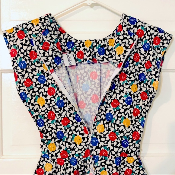 Vintage Midi Floral Isadora New York Dress - Picture 4 of 7